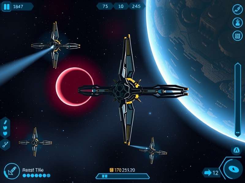 Astral Architect gameplay screenshot showing space station construction